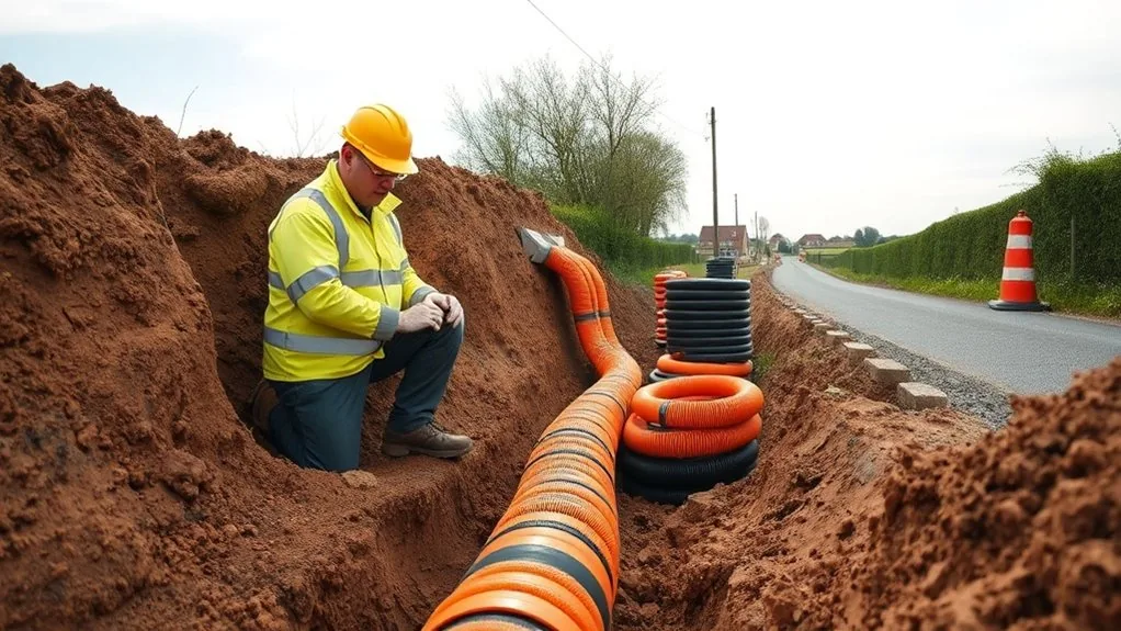 Electric Ducting Installation in Paddock Wood | Power Supply Cable Ducting
